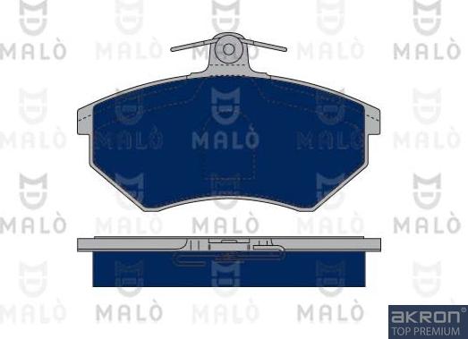 AKRON-MALÒ 1050379 - Brake Pad Set, disc brake car-mod.net
