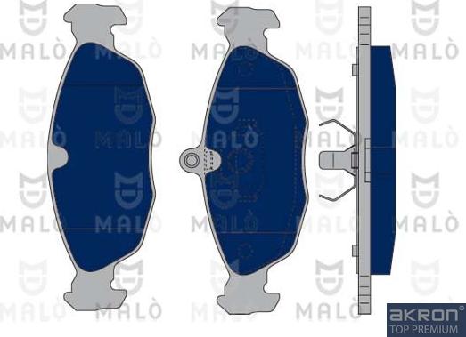 AKRON-MALÒ 1050290 - Brake Pad Set, disc brake car-mod.net