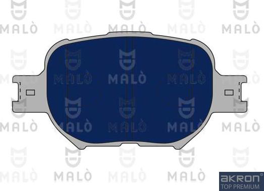 AKRON-MALÒ 1050749 - Brake Pad Set, disc brake car-mod.net