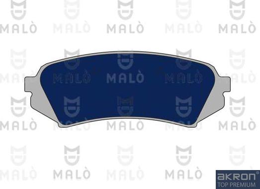 AKRON-MALÒ 1050742 - Brake Pad Set, disc brake car-mod.net