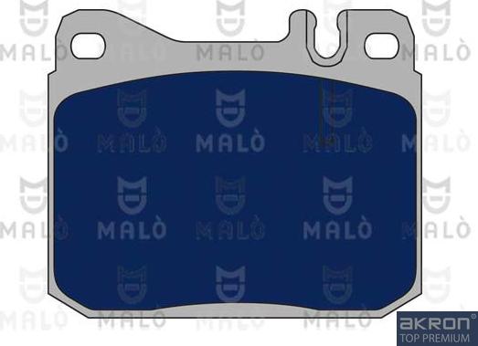 AKRON-MALÒ 1050754 - Brake Pad Set, disc brake car-mod.net