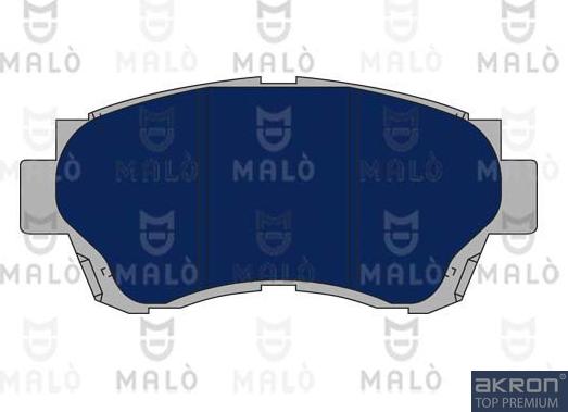 AKRON-MALÒ 1050731 - Brake Pad Set, disc brake car-mod.net