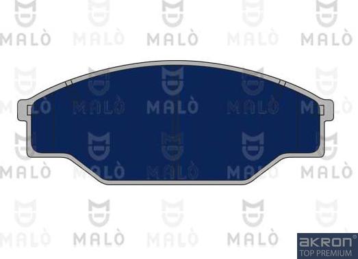 AKRON-MALÒ 1050729 - Brake Pad Set, disc brake car-mod.net