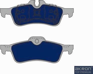 AKRON-MALÒ 1051094 - Brake Pad Set, disc brake car-mod.net