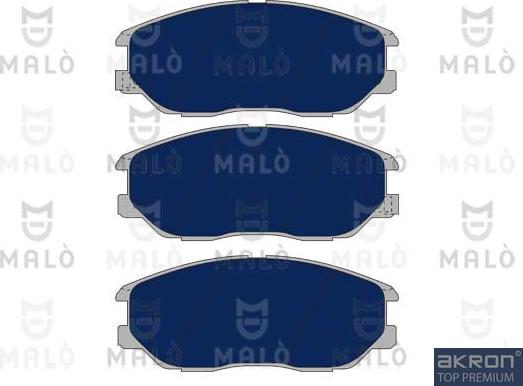 AKRON-MALÒ 1051045 - Brake Pad Set, disc brake car-mod.net