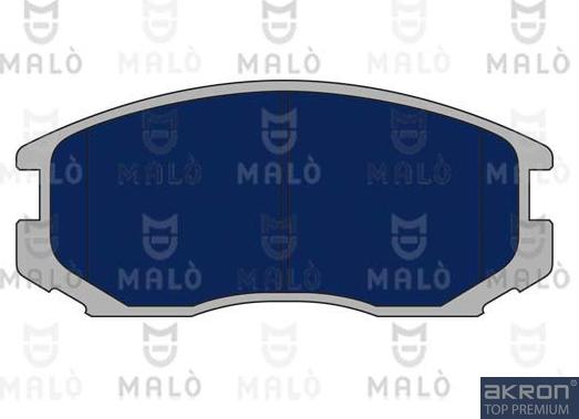 AKRON-MALÒ 1051051 - Brake Pad Set, disc brake car-mod.net
