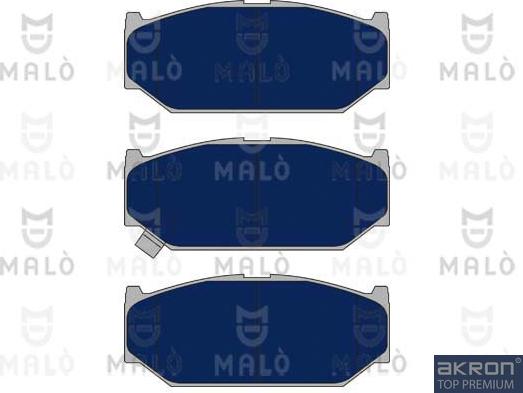 AKRON-MALÒ 1051058 - Brake Pad Set, disc brake car-mod.net