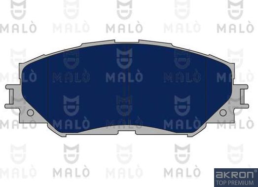 AKRON-MALÒ 1051023 - Brake Pad Set, disc brake car-mod.net