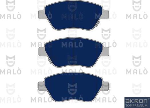 AKRON-MALÒ 1051129 - Brake Pad Set, disc brake car-mod.net