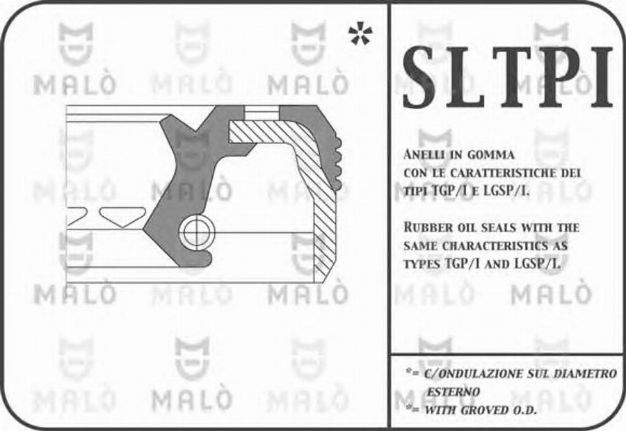 AKRON-MALÒ 807PIFL - Shaft Seal, transfer case car-mod.net