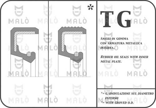 AKRON-MALÒ 10111 - Shaft Seal, manual transmission car-mod.net