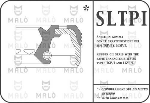 AKRON-MALÒ 914PIAC - Shaft Seal, differential car-mod.net