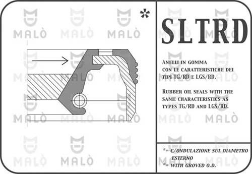 AKRON-MALÒ 1150RDFL - Shaft Seal, manual transmission car-mod.net