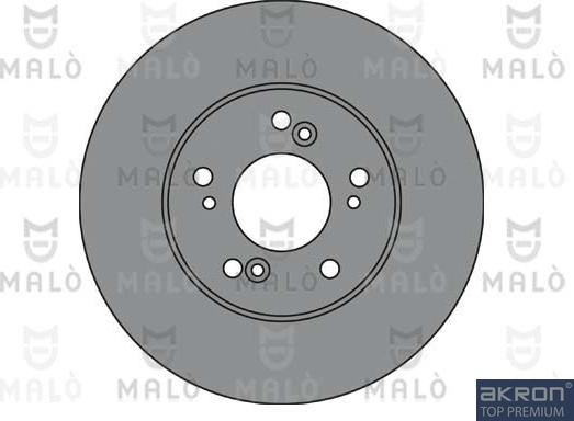 AKRON-MALÒ 1110462 - Brake Disc car-mod.net