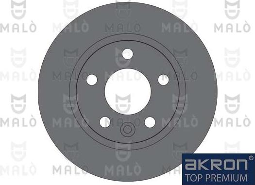 AKRON-MALÒ 1110553 - Brake Disc car-mod.net