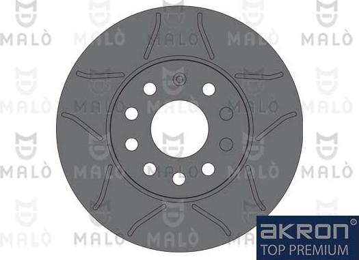 AKRON-MALÒ 1110557 - Brake Disc car-mod.net