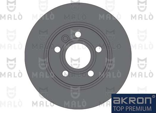 AKRON-MALÒ 1110608 - Brake Disc car-mod.net