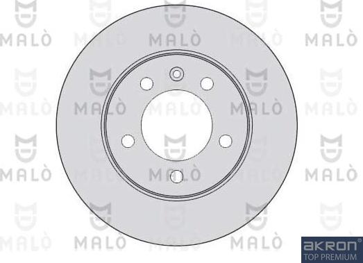 AKRON-MALÒ 1110040 - Brake Disc car-mod.net