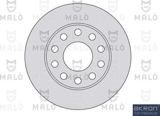 AKRON-MALÒ 1110042 - Brake Disc car-mod.net
