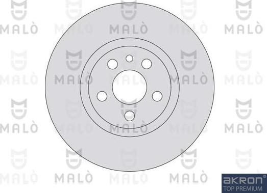 AKRON-MALÒ 1110064 - Brake Disc car-mod.net