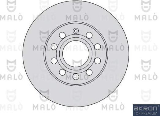 AKRON-MALÒ 1110062 - Brake Disc car-mod.net