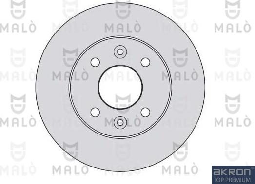 AKRON-MALÒ 1110002 - Brake Disc car-mod.net