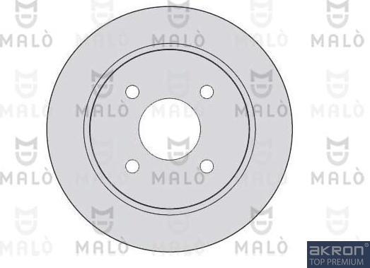 AKRON-MALÒ 1110015 - Brake Disc car-mod.net