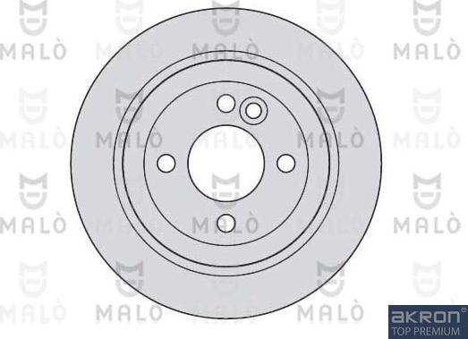 AKRON-MALÒ 1110023 - Brake Disc car-mod.net
