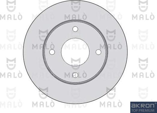 AKRON-MALÒ 1110071 - Brake Disc car-mod.net