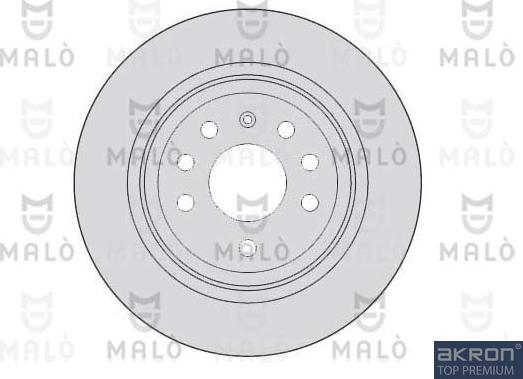 AKRON-MALÒ 1110078 - Brake Disc car-mod.net