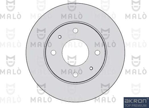 AKRON-MALÒ 1110155 - Brake Disc car-mod.net