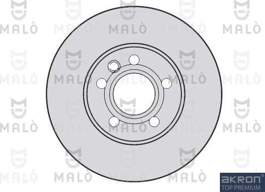 AKRON-MALÒ 1110169 - Brake Disc car-mod.net