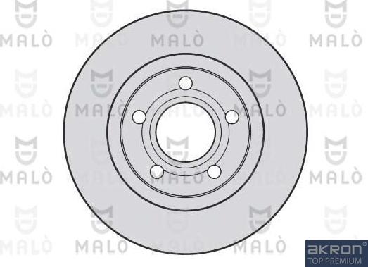 AKRON-MALÒ 1110164 - Brake Disc car-mod.net