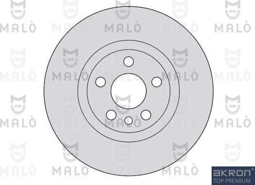 AKRON-MALÒ 1110166 - Brake Disc car-mod.net