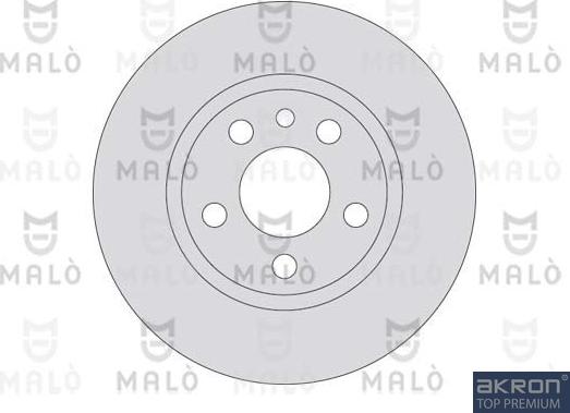 AKRON-MALÒ 1110168 - Brake Disc car-mod.net