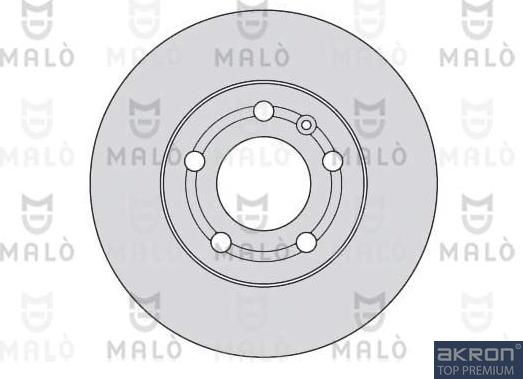 AKRON-MALÒ 1110163 - Brake Disc car-mod.net