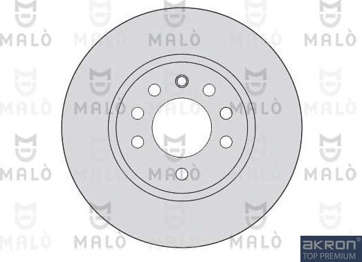 AKRON-MALÒ 1110162 - Brake Disc car-mod.net