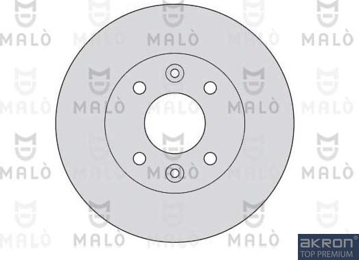 AKRON-MALÒ 1110109 - Brake Disc car-mod.net
