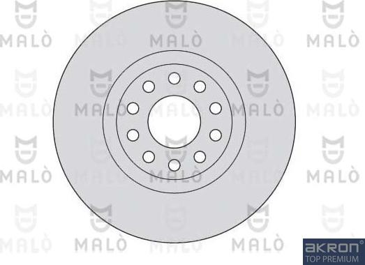 AKRON-MALÒ 1110101 - Brake Disc car-mod.net