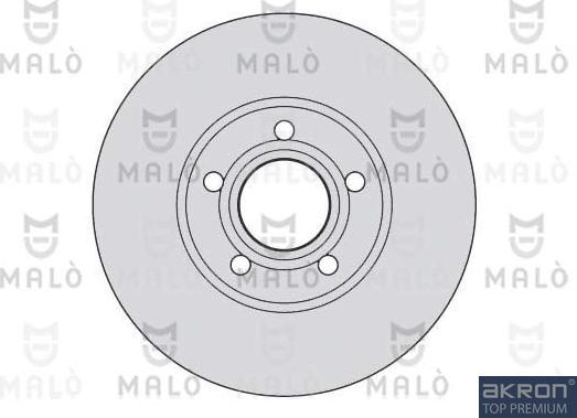 AKRON-MALÒ 1110139 - Brake Disc car-mod.net