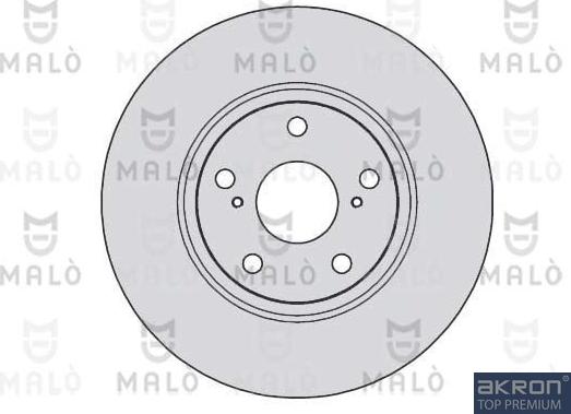 AKRON-MALÒ 1110135 - Brake Disc car-mod.net