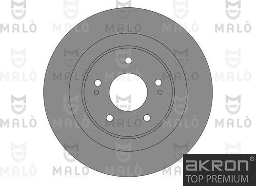 AKRON-MALÒ 1110868 - Brake Disc car-mod.net