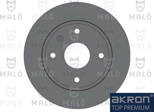 AKRON-MALÒ 1110800 - Brake Disc car-mod.net