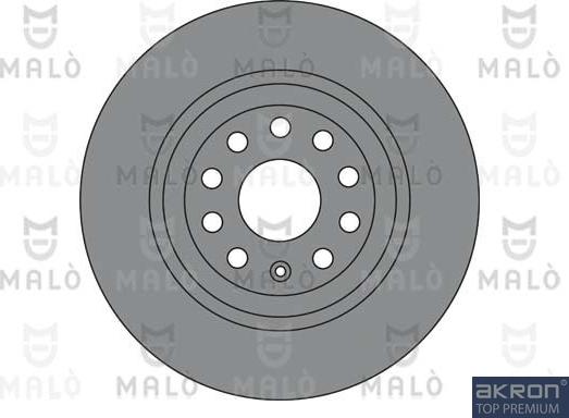 AKRON-MALÒ 1110303 - Brake Disc car-mod.net