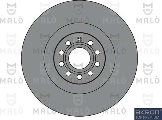 AKRON-MALÒ 1110335 - Brake Disc car-mod.net