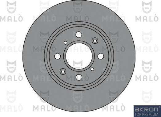 AKRON-MALÒ 1110338 - Brake Disc car-mod.net