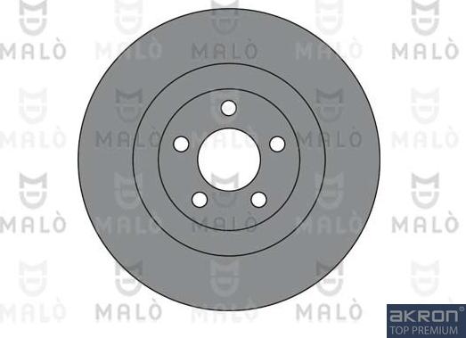 AKRON-MALÒ 1110337 - Brake Disc car-mod.net