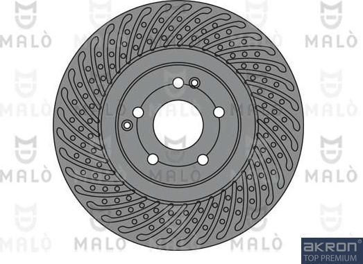 AKRON-MALÒ 1110327 - Brake Disc car-mod.net