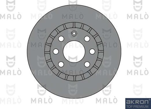 AKRON-MALÒ 1110290 - Brake Disc car-mod.net