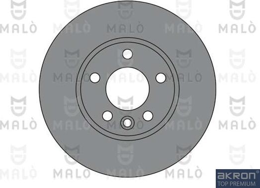 AKRON-MALÒ 1110298 - Brake Disc car-mod.net